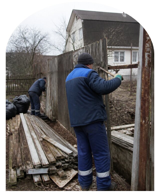 Демонтаж забора в Анжере-Судженске по цене от 4616 р. | Метпроект-Нжр